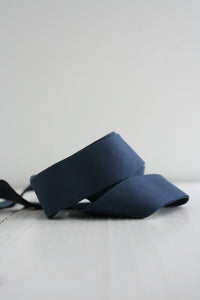 2.5" Bias Quilt Binding // Navy Solid // Bessie Pearl