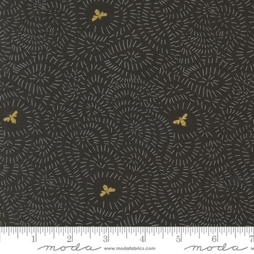 PRE-ORDER Bee Garden // Twists & Turns - Metallic Black // Gingiber