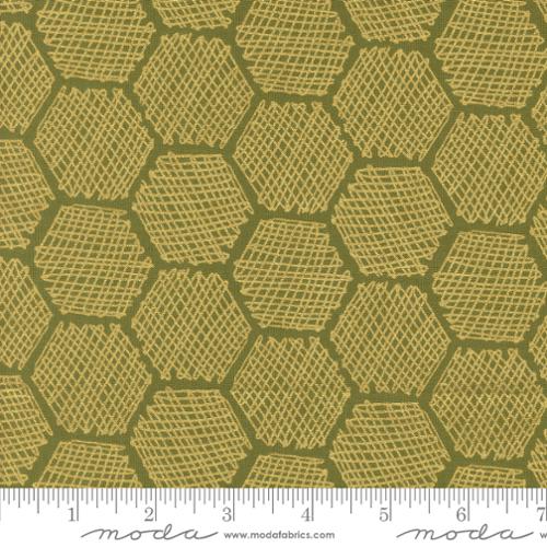 PRE-ORDER Bee Garden // Honeycomb - Metallic Ivy // Gingiber