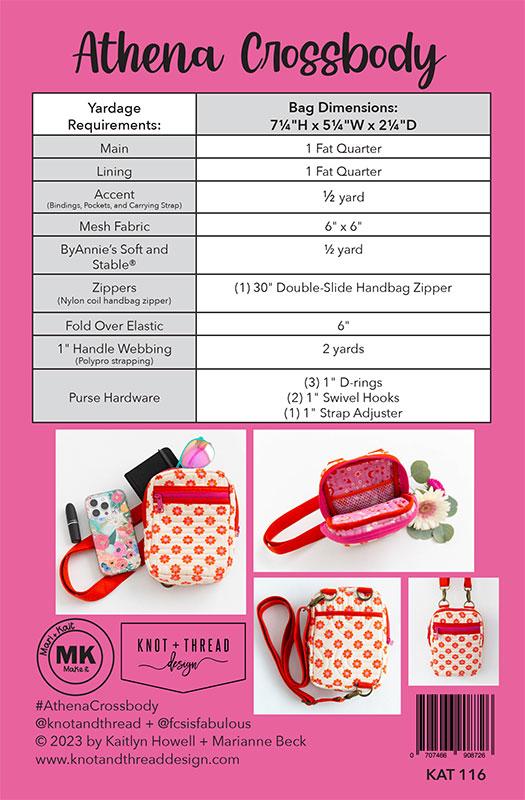 Athena Crossbody Pattern // Knot & Thread