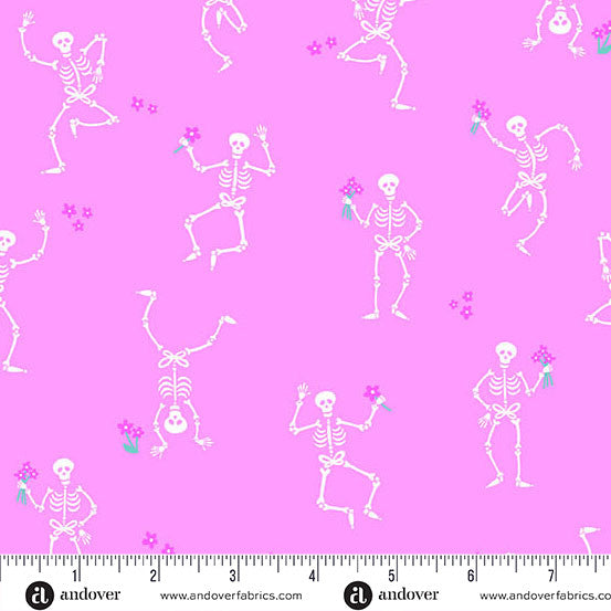 PRE-ORDER Ghostly Garden // Skeleton Jig - Pink // Libs Elliott