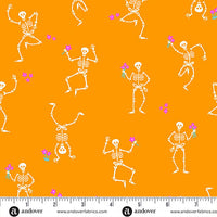 Ghostly Garden // Skeleton Jig - Orange // KP Creates