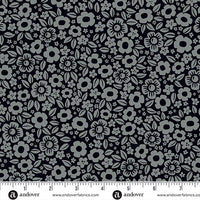 Ghostly Garden // Floral Fright - Black // KP Creates