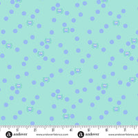 Ghostly Garden // Spin and Spot - Aqua // KP Creates