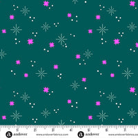 Ghostly Garden // Stardust - Teal // KP Creates