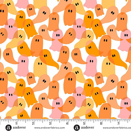 Ghostly Garden // Ghost Party - Orange // KP Creates