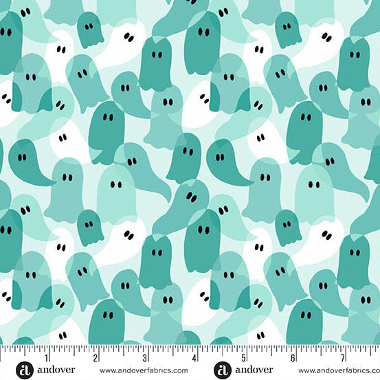 Ghostly Garden // Ghost Party - Aqua // KP Creates