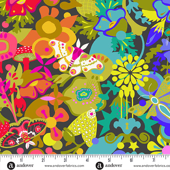 Color Wheel // Art Theory Whole Cloth - Night // Alison Glass
