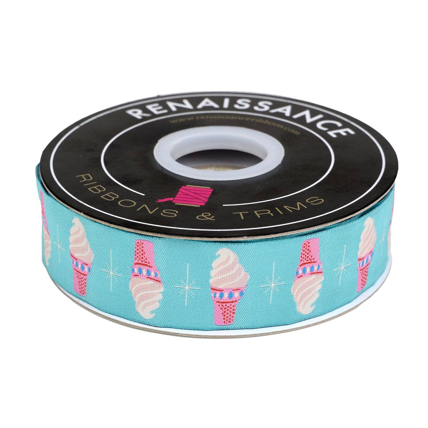 1 1/4" Best Day - Ice Cream in Turquoise // Melody Miller