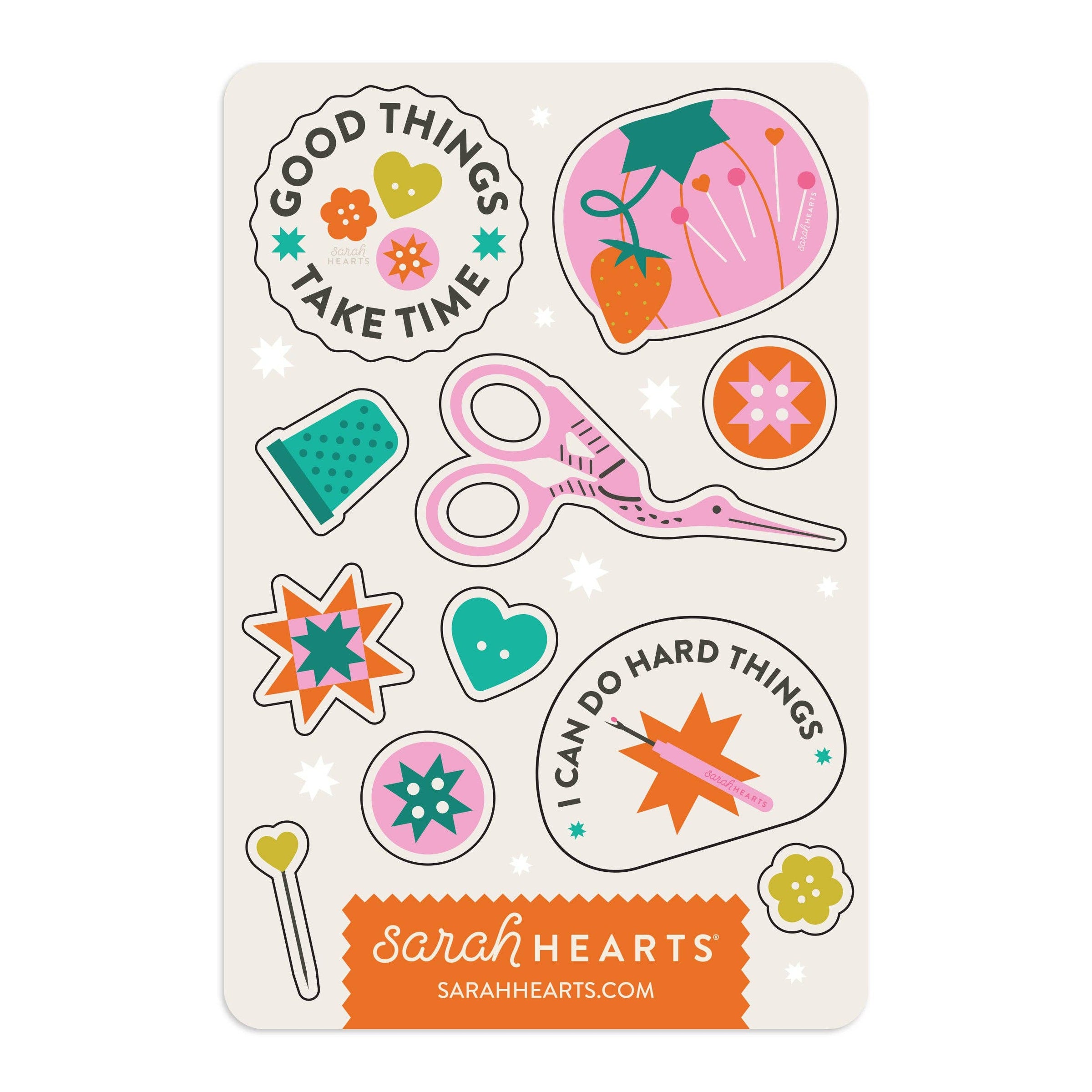 Favorite Notions Sticker Sheet