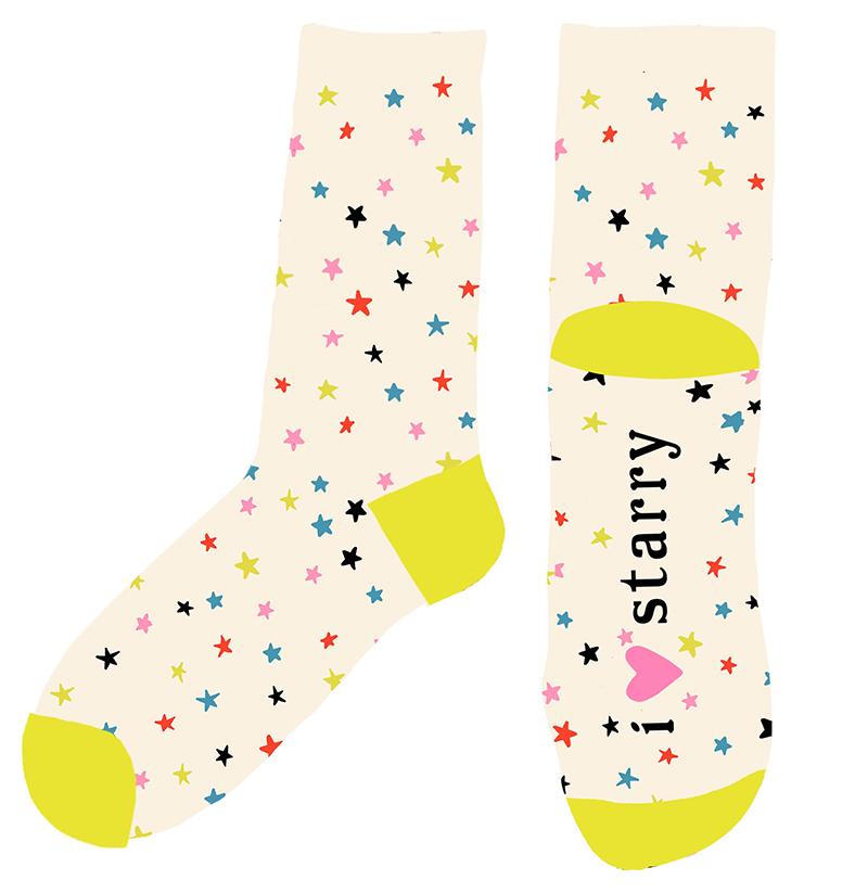 Starry Socks // Alexia Marcelle Abegg