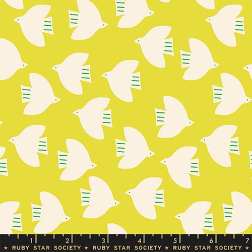 PRE-ORDER Catnap // Birds - Citron // Alexa Abegg