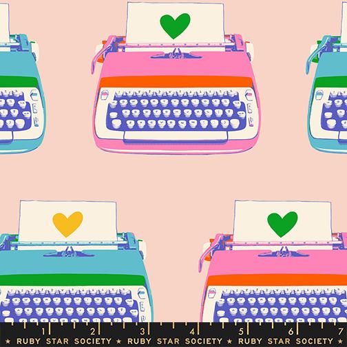 PRE-ORDER Best Day Ever // Typewriters - Vintage Pink // Melody Miller