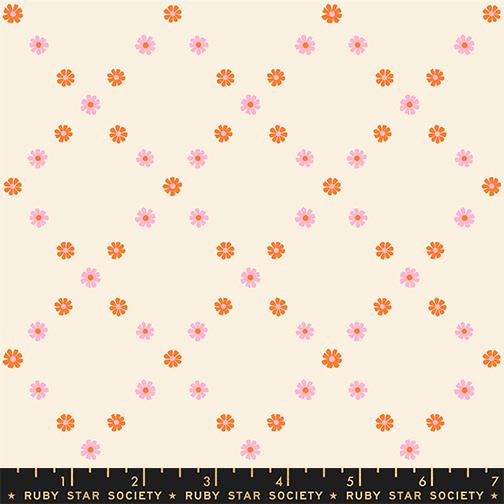 PRE-ORDER Best Day Ever // Diamond Flowers - Posy Orange // Melody Miller
