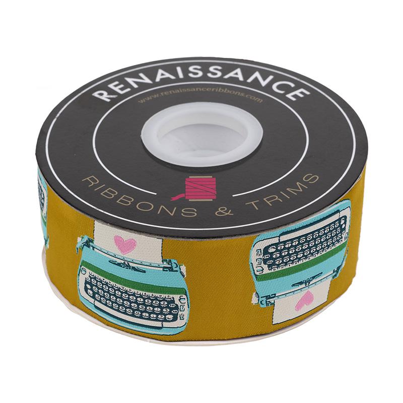 2" Typewriter Ribbon // Melody Miller // Renaissance Ribbons