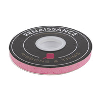 3/8" Speckled in Pink Ribbon // Rashida Coleman-Hale // Renaissance Ribbons