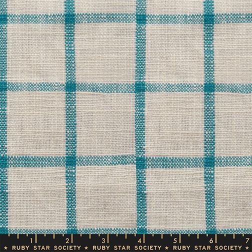 PRE-ORDER Sunshine TOWELING  // Kitchen Window - Turquoise // Alexia Abegg
