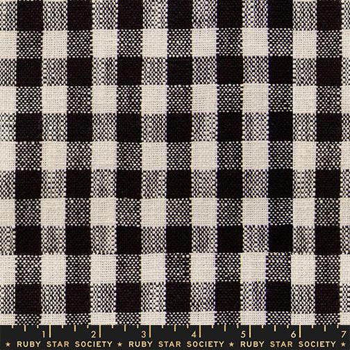 PRE-ORDER Sunshine TOWELING  // Small Checker - Black // Alexia Abegg