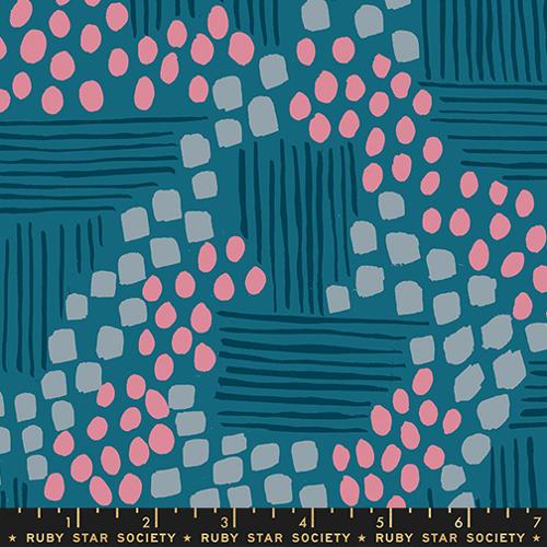 PRE-ORDER Reimagined Landscapes // Ariel View - Teal // Jen Hewett