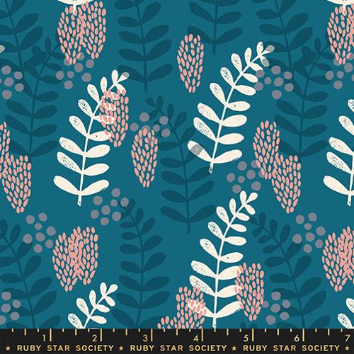 PRE-ORDER Reimagined Landscapes // Fern Dell - Teal // Jen Hewett