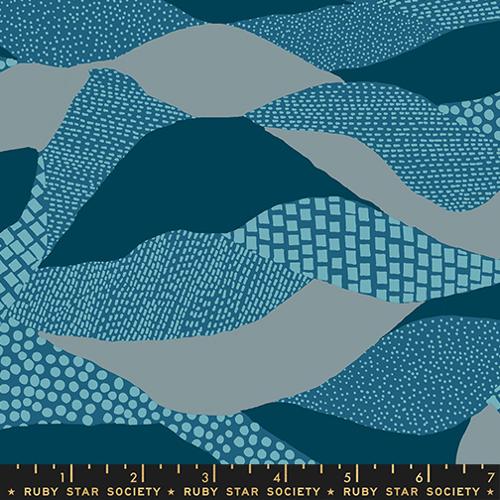 PRE-ORDER Reimagined Landscapes // Lands End - Teal // Jen Hewett