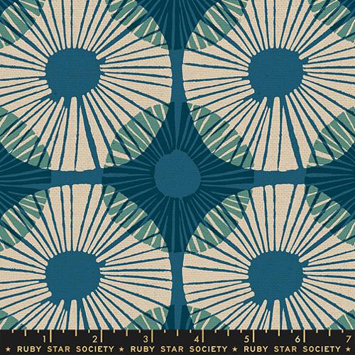 PRE-ORDER CANVAS Reimagined Landscapes // Superbloom - Teal // Jen Hewett