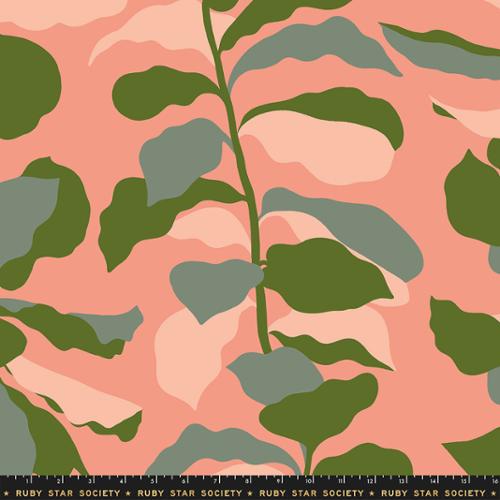 PRE-ORDER 108" WIDEBACK Calathea // Fiddle Leaf - Light Melon // Ruby Star Society
