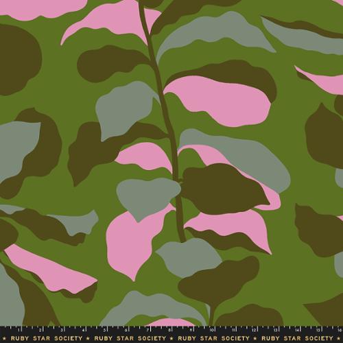 PRE-ORDER 108" WIDEBACK Calathea // Fiddle Leaf - Juniper // Ruby Star Society