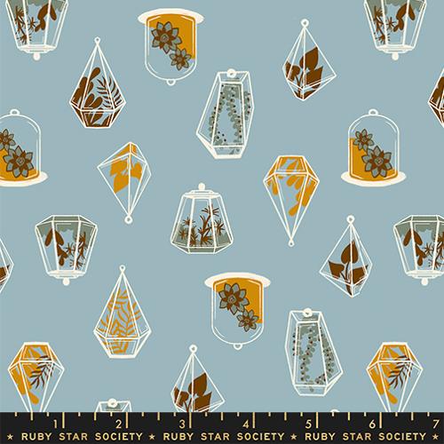 PRE-ORDER Calathea // Terrarium - Soft Blue // Ruby Star Society