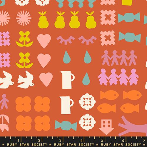 PRE-ORDER Paper Cuts 2 // Together - Persimmon // Rashida Coleman-Hale