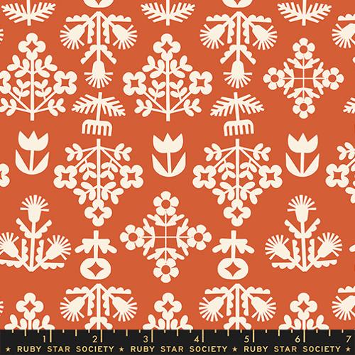 PRE-ORDER Paper Cuts 2 // Fresh Cut Flowers  - Persimmon // Rashida Coleman-Hale