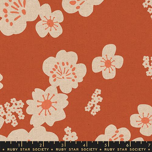 PRE-ORDER CANVAS Paper Cuts 2 // Persimmon // Rashida Coleman-Hale