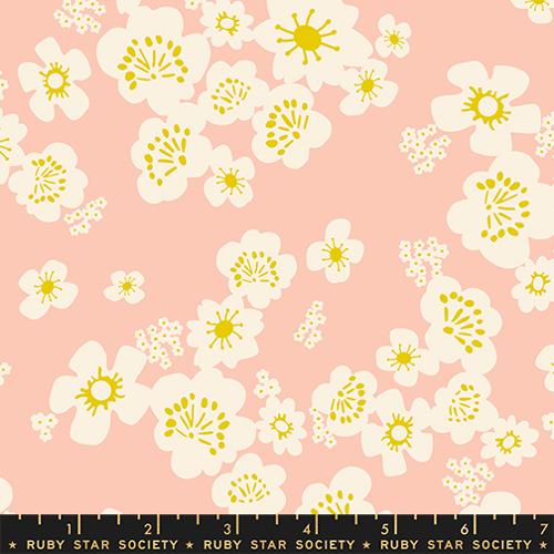 PRE-ORDER DOUBLE GAUZE Paper Cuts 2 // Peach Blossom // Rashida Coleman-Hale