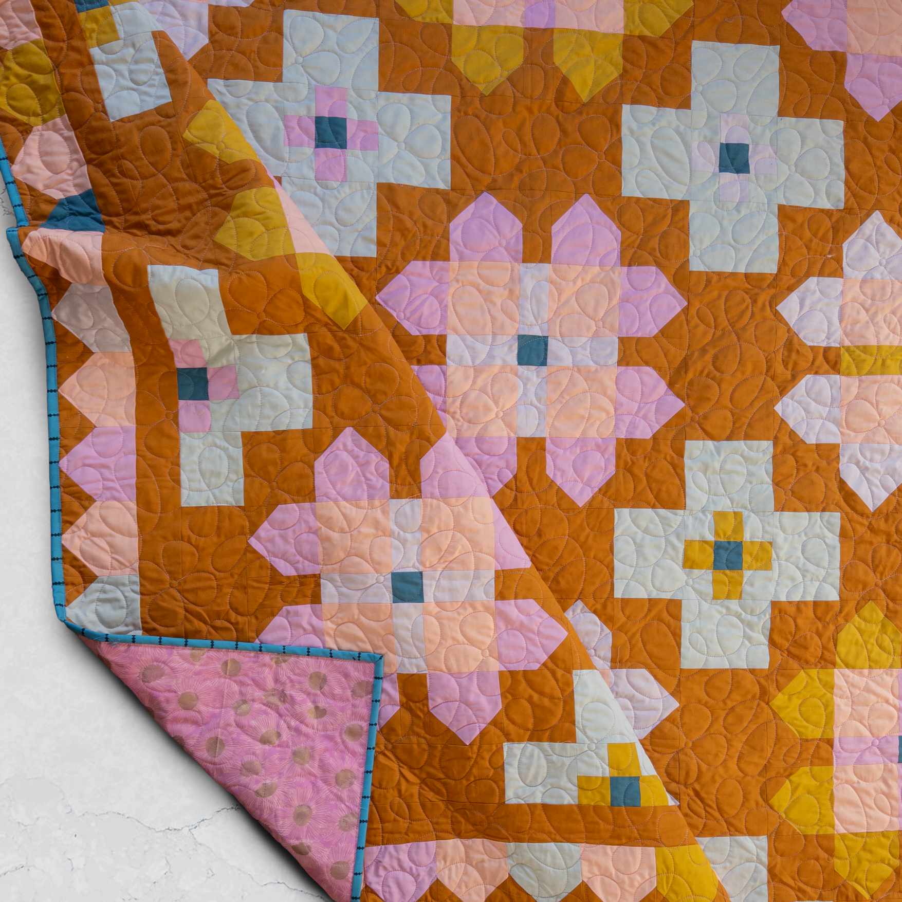 Foxglove Quilt Pattern // Toad & Sew