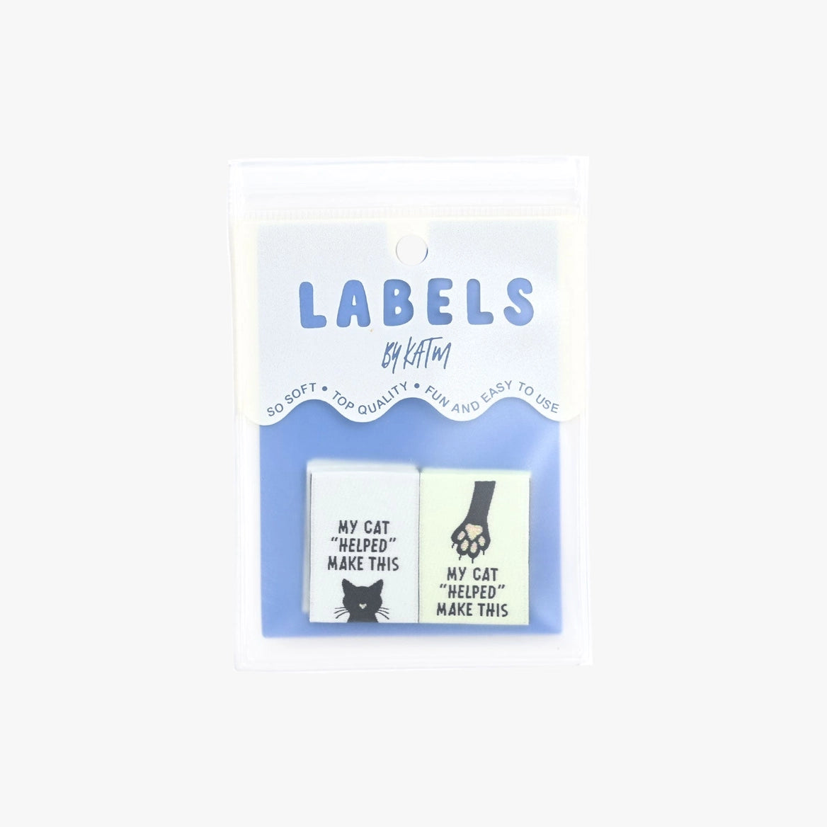 My Cat "Helped" Make This Labels by Kylie & The Machine