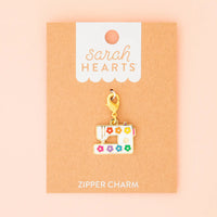 Sewing Machine Zipper Charm // Sarah Hearts