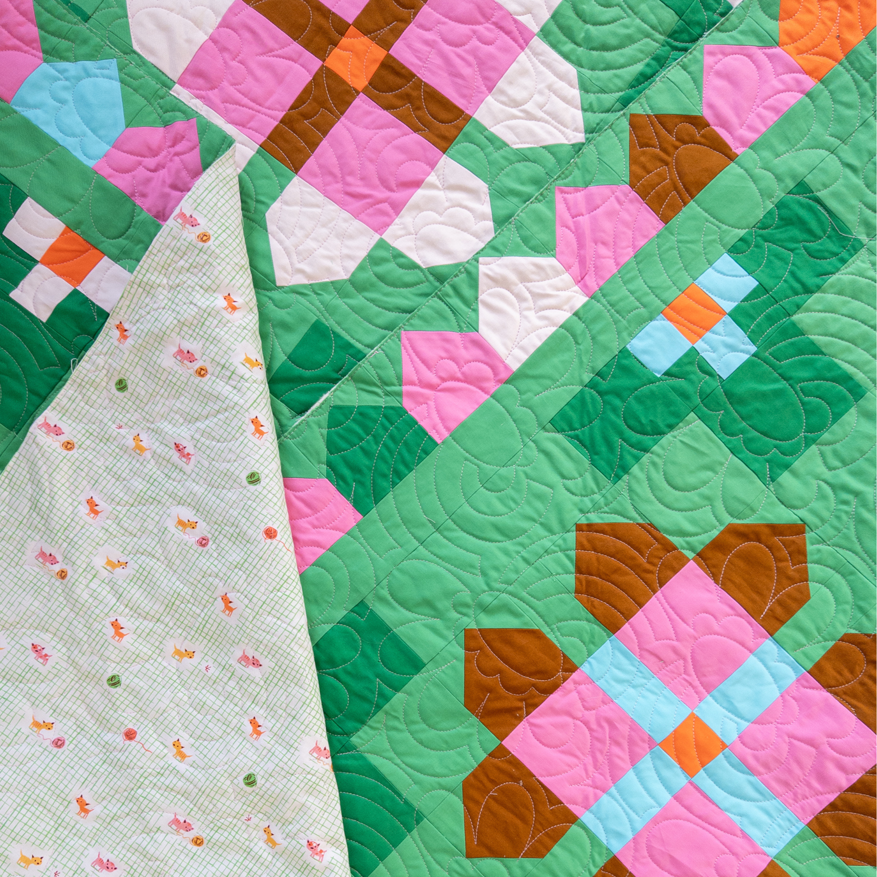 Foxglove Quilt Pattern // Toad & Sew