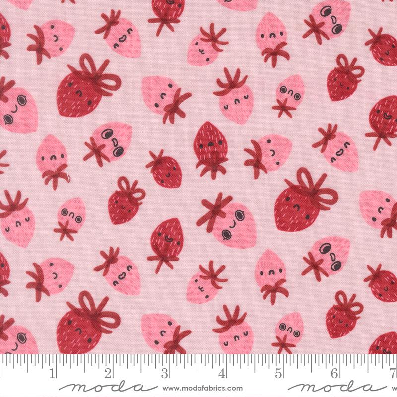 PRE-ORDER Funny Valentine // Strawberries - Blush // Lizzy House