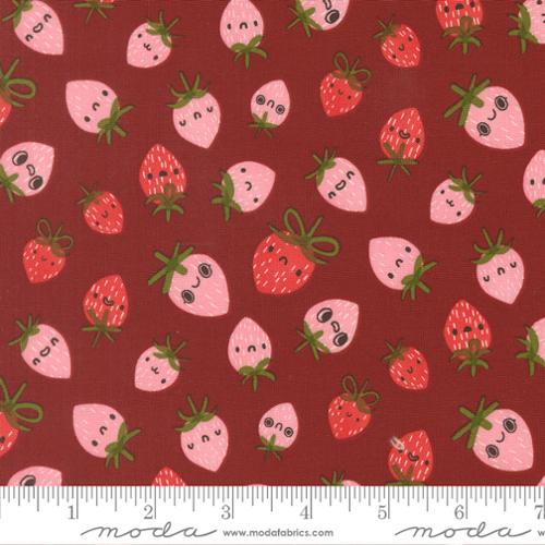 PRE-ORDER Funny Valentine // Strawberries - Rose // Lizzy House