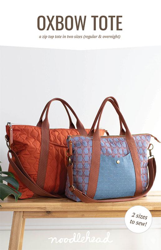 Oxbow Tote Pattern // Noodlehead