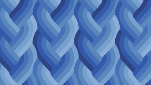 PRE-ORDER Echo // Braid - Royal Blue Ombre // Emily Van Hoff