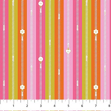 PRE-ORDER Bits & Bobs // Zippers - Orange // Sarah Hearts