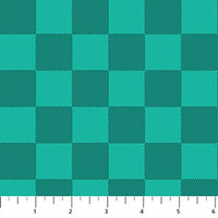 Bits & Bobs // Squares - Teal  // Sarah Hearts