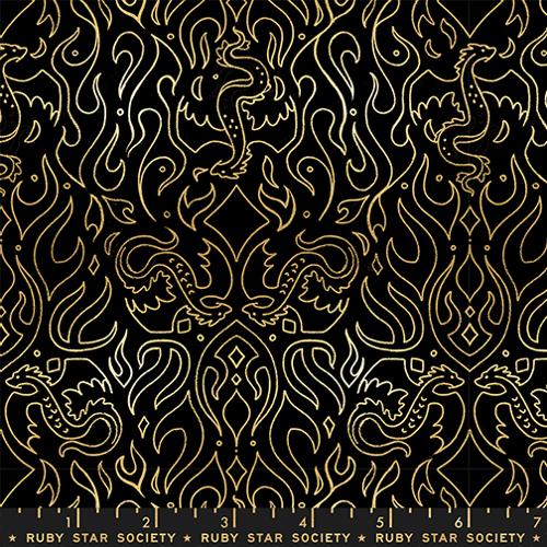 PRE-ORDER Fireglow // Scribe - Metallic Black // Sarah Watts