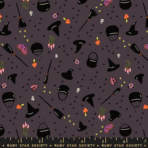 PRE-ORDER Freaky Familiars // Witchy Woman - Eggplant // Ruby Star Society