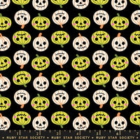 Freaky Familiars // Pumpkin Party - Black // Ruby Star Society