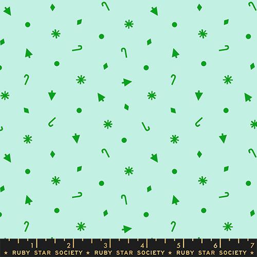 PRE-ORDER Merry Happy // Christmas Confetti - Mint // Kimberly Kight