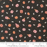 Purrs and Boos // Friendly Pumpkin - Black // Elena Amo