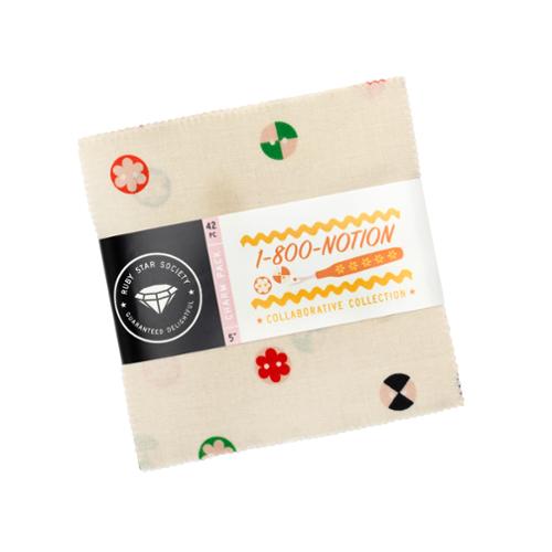 PRE-ORDER 1-800 Notion Charm Pack // Ruby Star Society