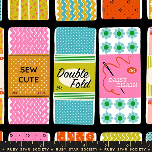 PRE-ORDER 1-800 Notion // Sew Cute - Black // Ruby Star Society